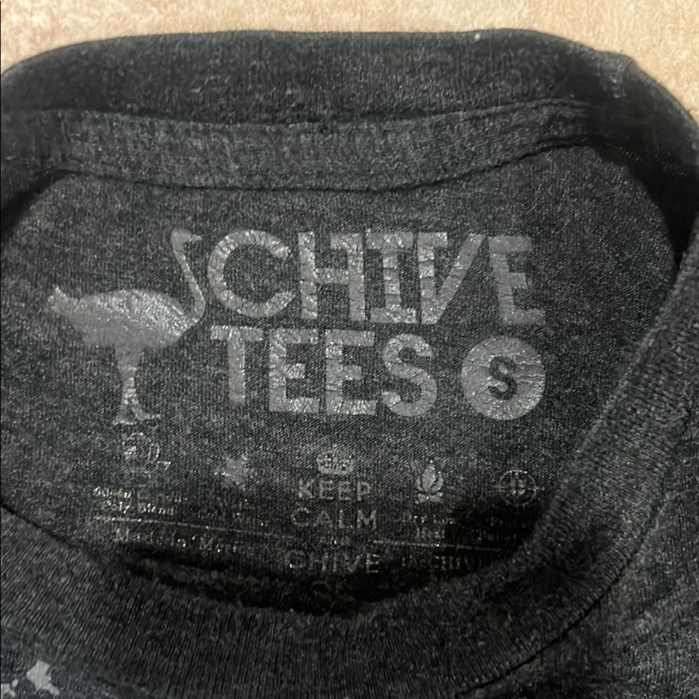 Chive Tees Black T-Shirt